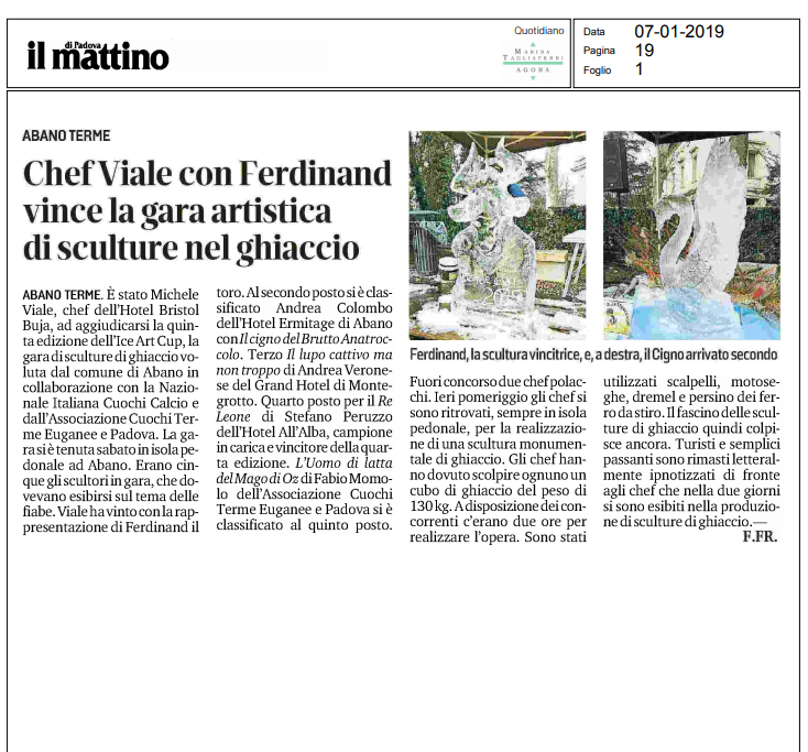Le sculture nel ghiaccio