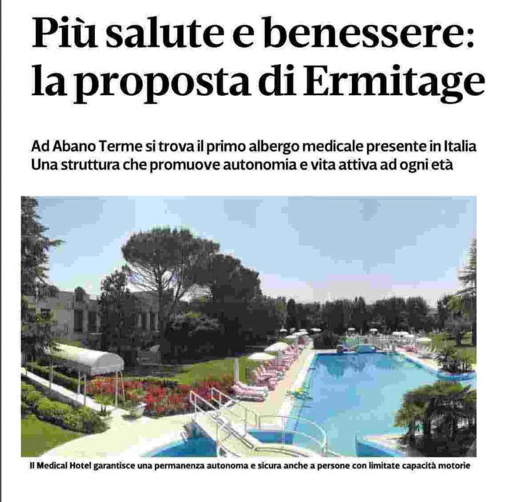 Più Salute e Benessere: la proposta di Ermitage
