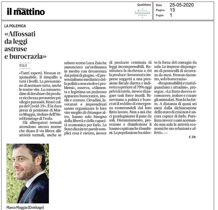 Affossati da leggi astruse e burocrazia