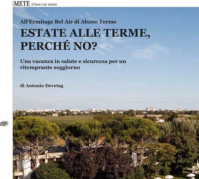 Estate alle Terme, perchè no?
