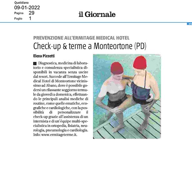 Check-up & terme a Monteortone (PD)