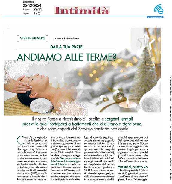 Andiamo alle terme?